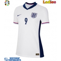 England Harry Kane #9 Replica Home Shirt Ladies Euro 2024 Short Sleeve